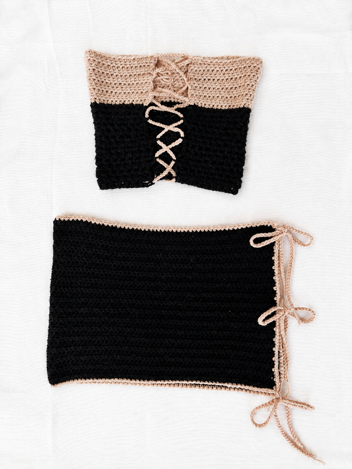 Looped Crochet Two-Piece