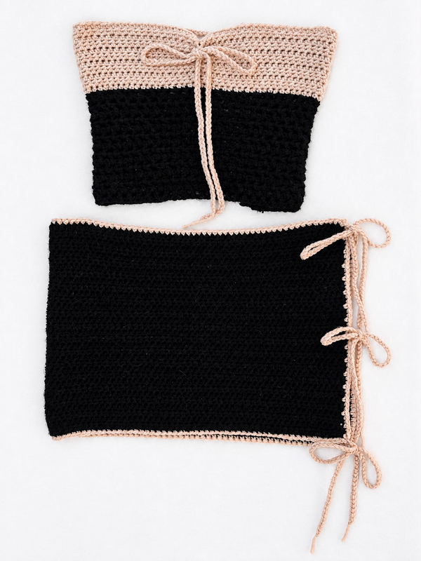Looped Crochet Two-Piece