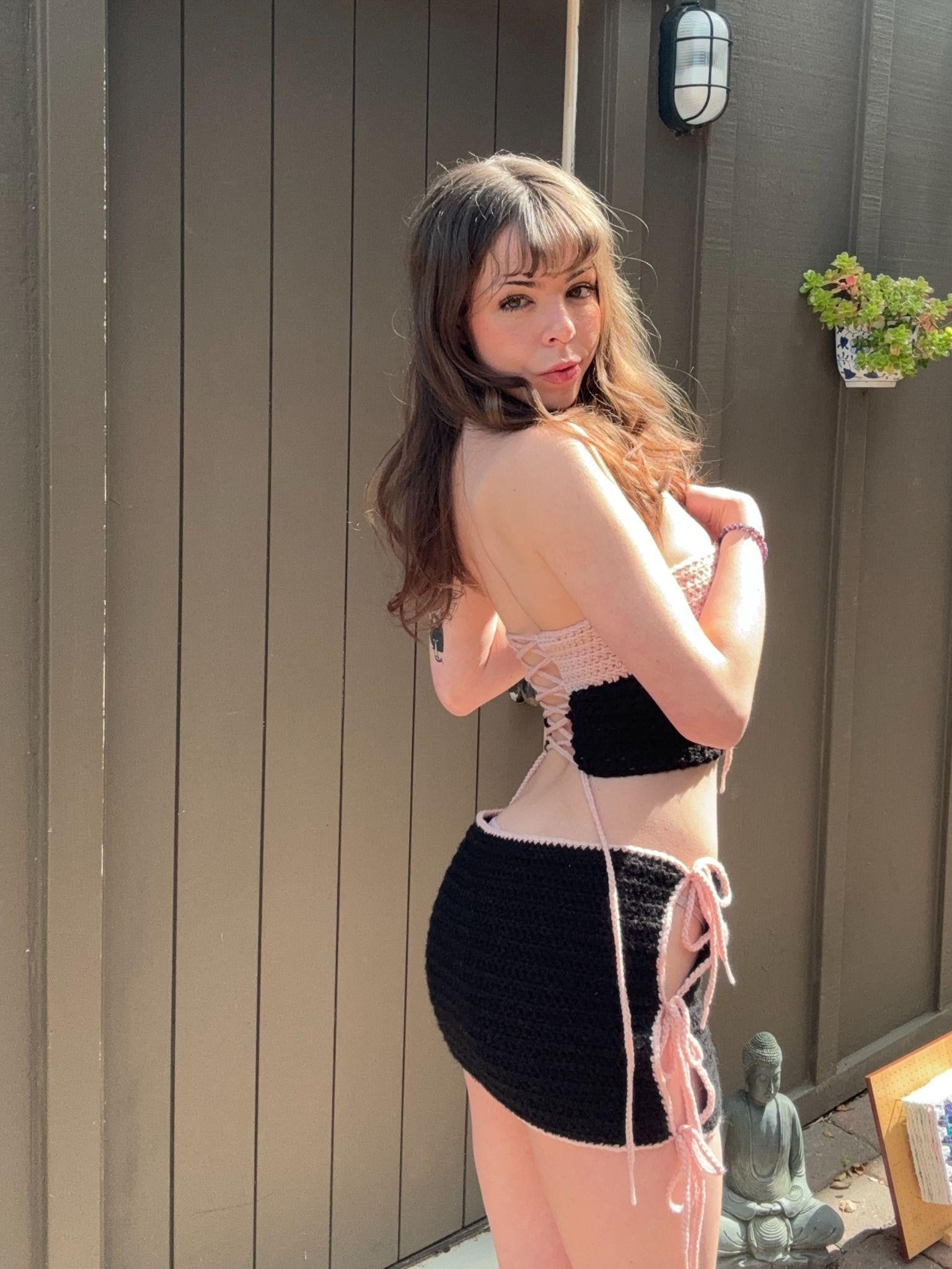 Looped Crochet Two-Piece